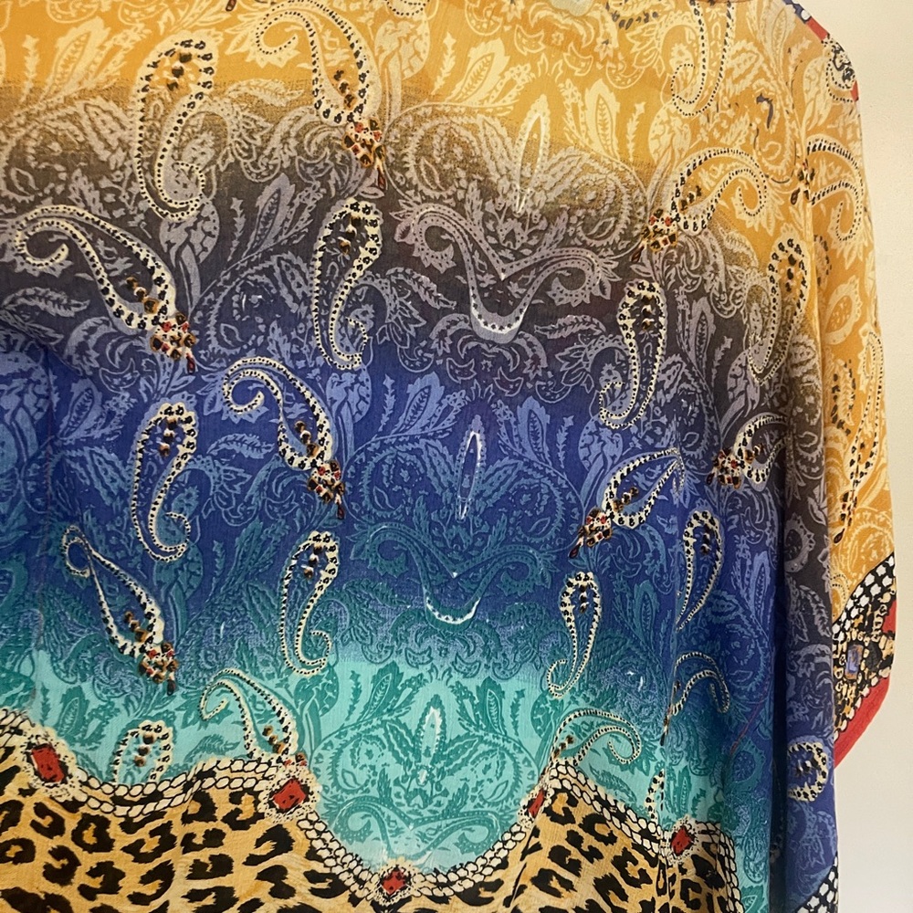 Kimono Aqua Blue - Picture 4 of 4